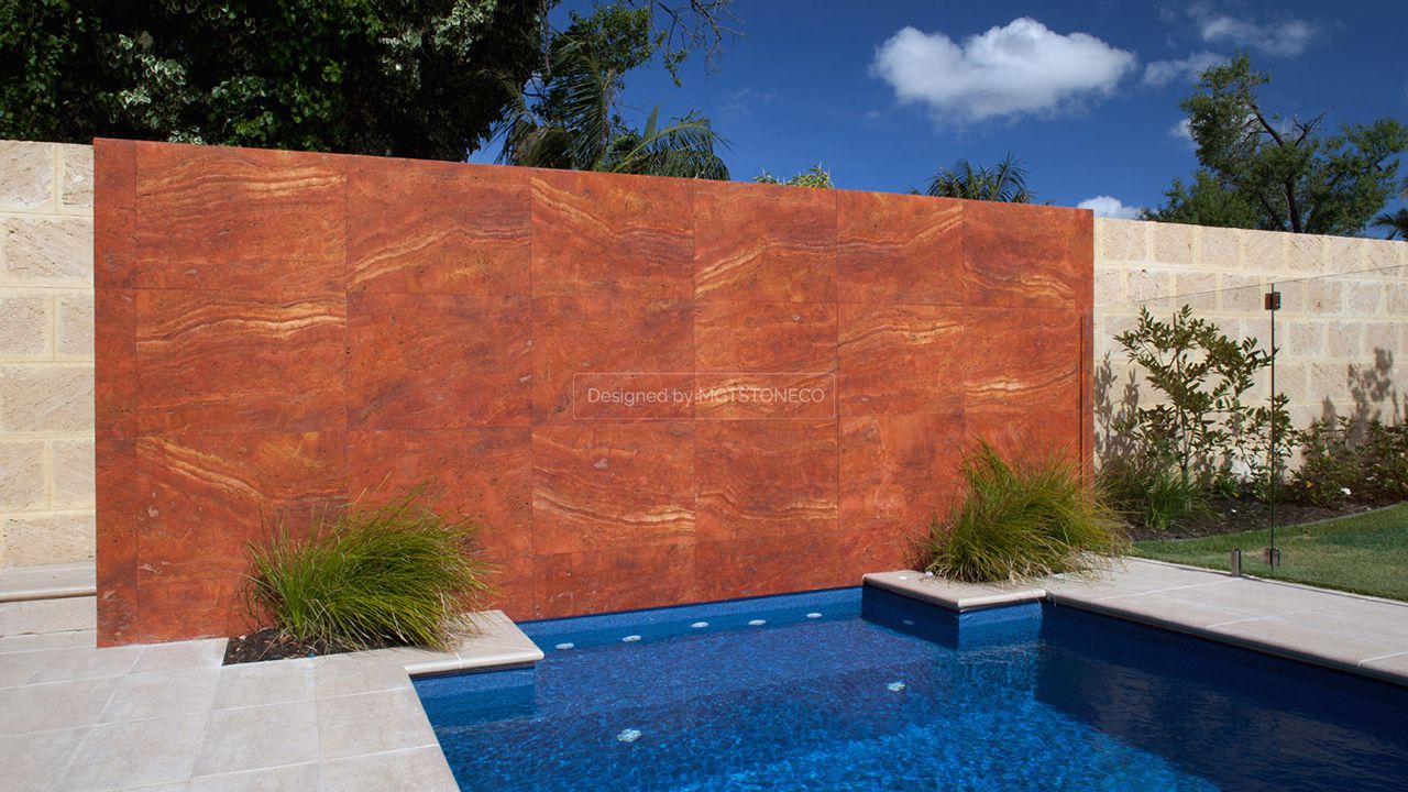 rosso travertine cc surface
