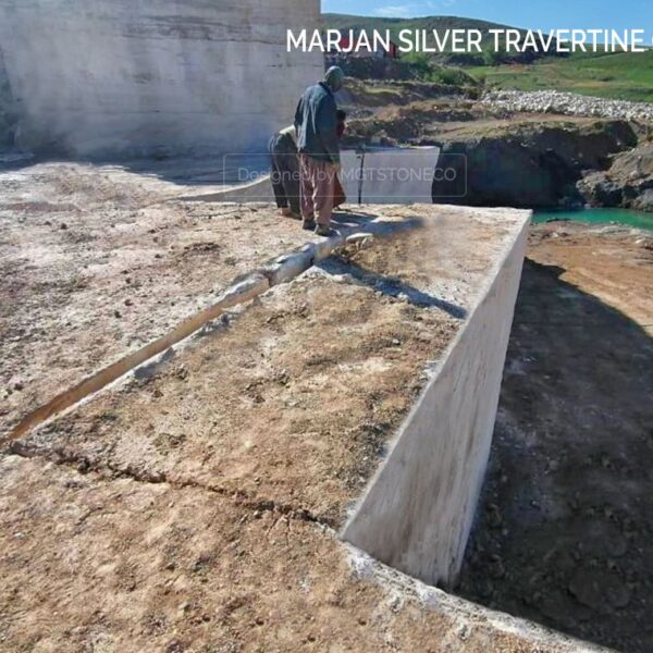 marjan silver travertine quarry 1